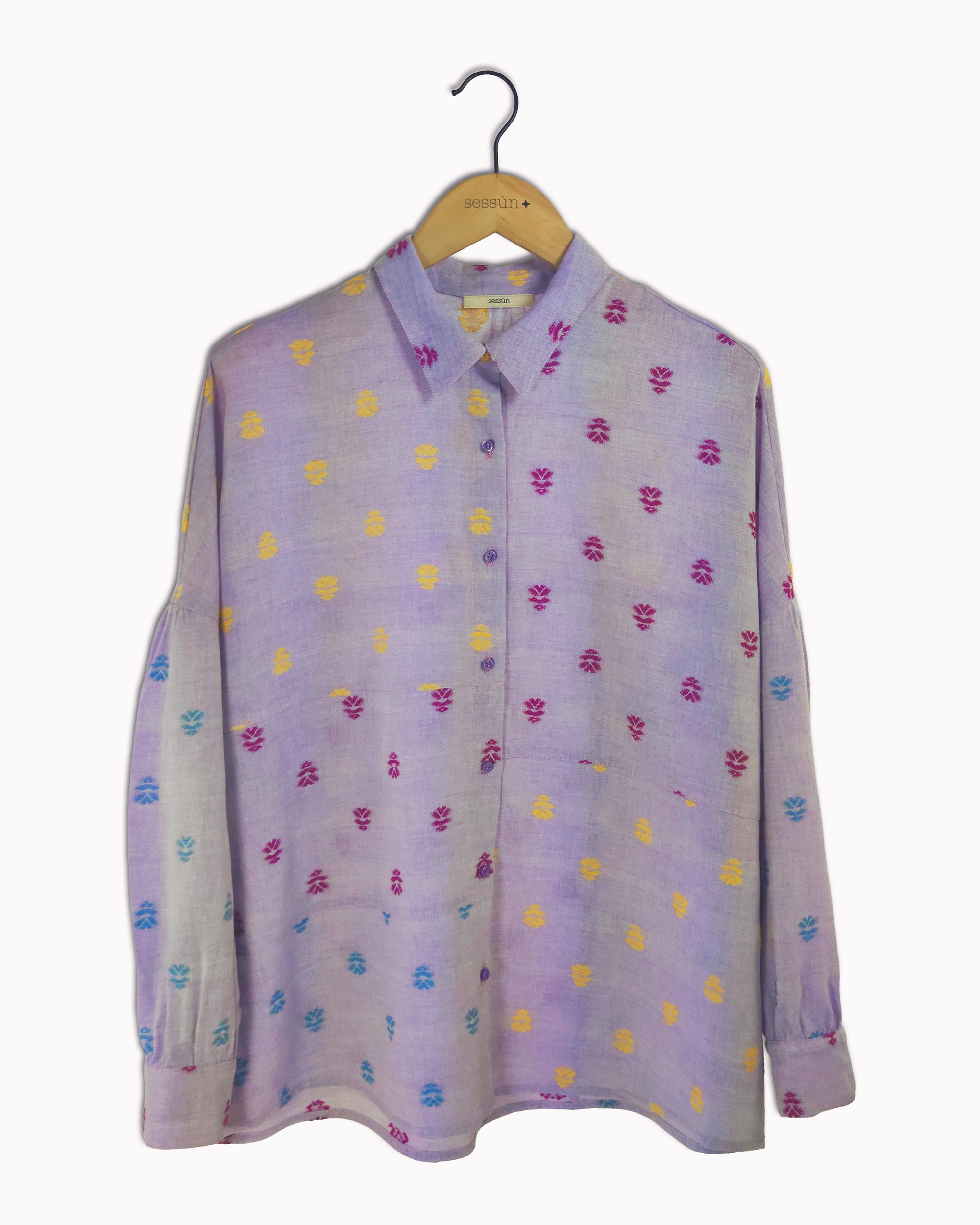 MAGALI SARDA_CHEMISE BOTENZA_MAUVE